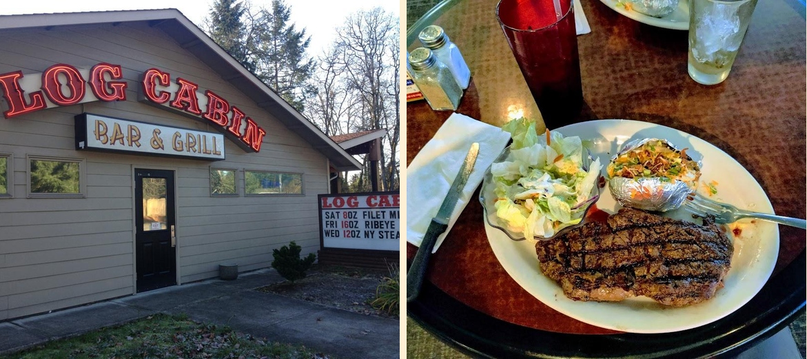 Log Cabin Bar & Grill Olympia